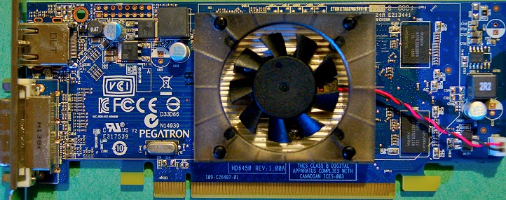 Video Card with Fan